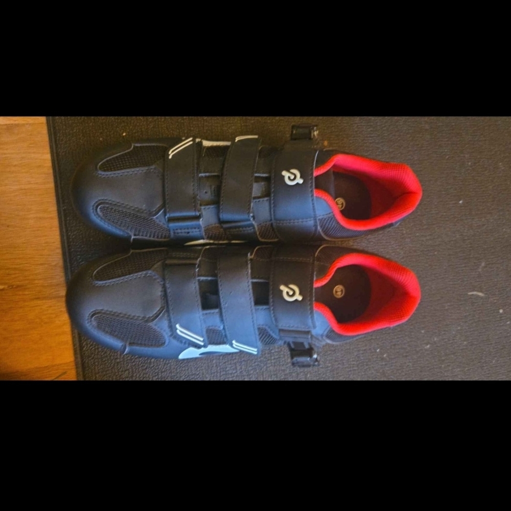 Peloton Black Cycling Shoes